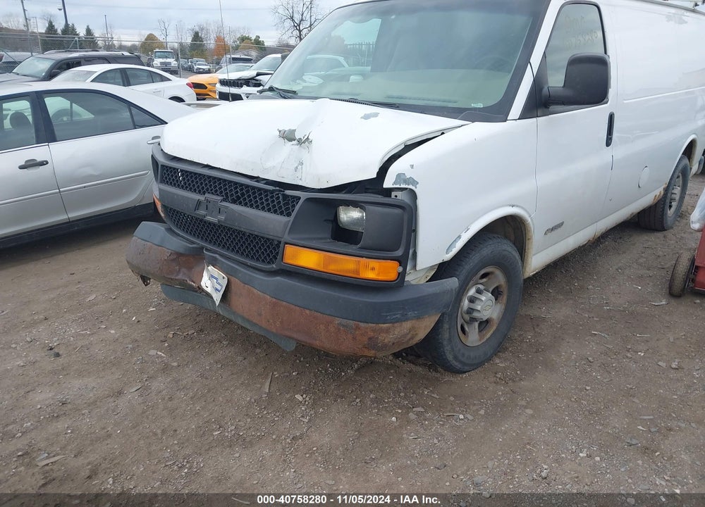 2006 CHEVROLET EXPRESS WORK VAN VIN: 1GCHG35V361116428