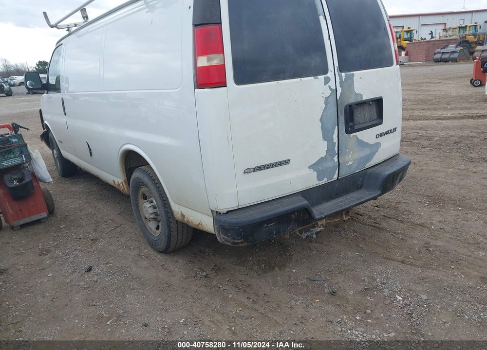 2006 CHEVROLET EXPRESS WORK VAN VIN: 1GCHG35V361116428