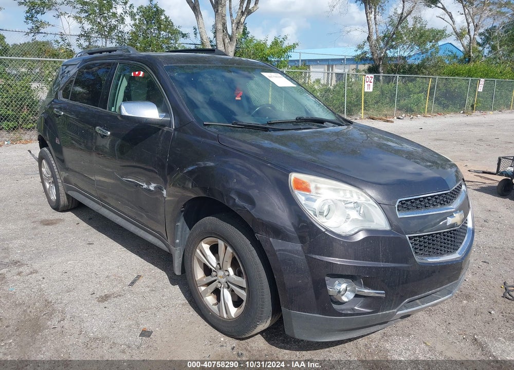 2013 CHEVROLET EQUINOX LTZ VIN: 1GNALFEK8DZ115785