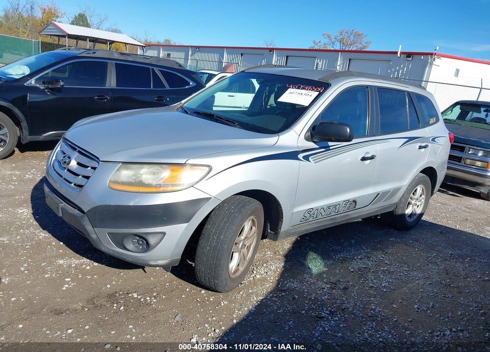 2010 HYUNDAI SANTA FE GLS VIN: 5NMSG3AB3AH349080