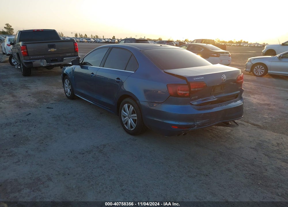 2017 VOLKSWAGEN JETTA 1.4T S VIN: 3VW2B7AJ1HM309937