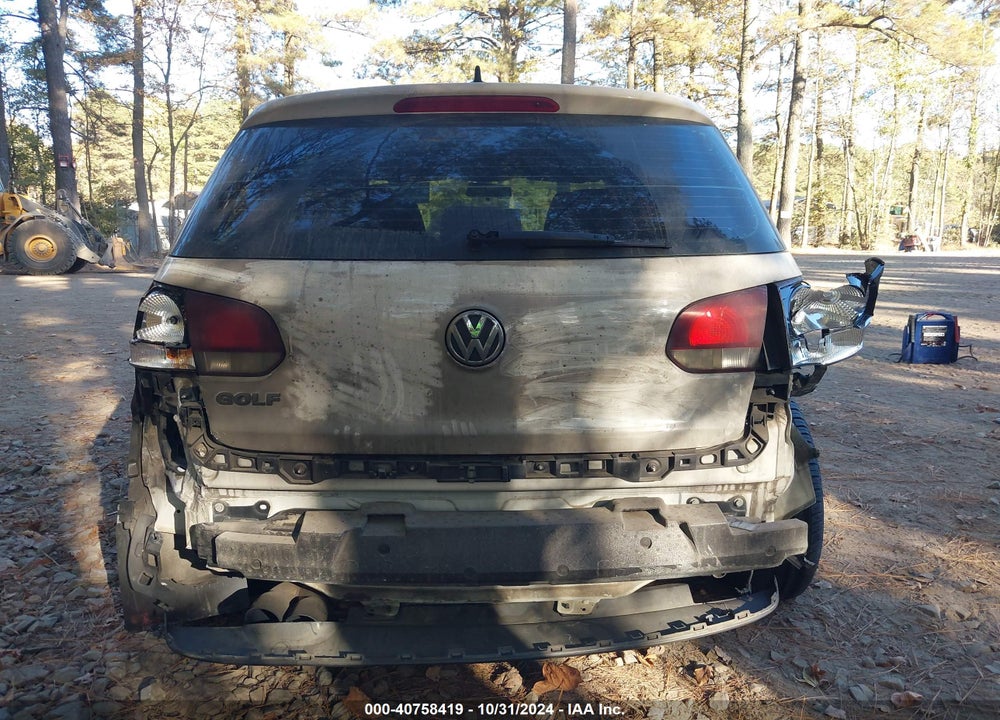 2014 VOLKSWAGEN GOLF VIN: WVWDM7AJ2EW002309