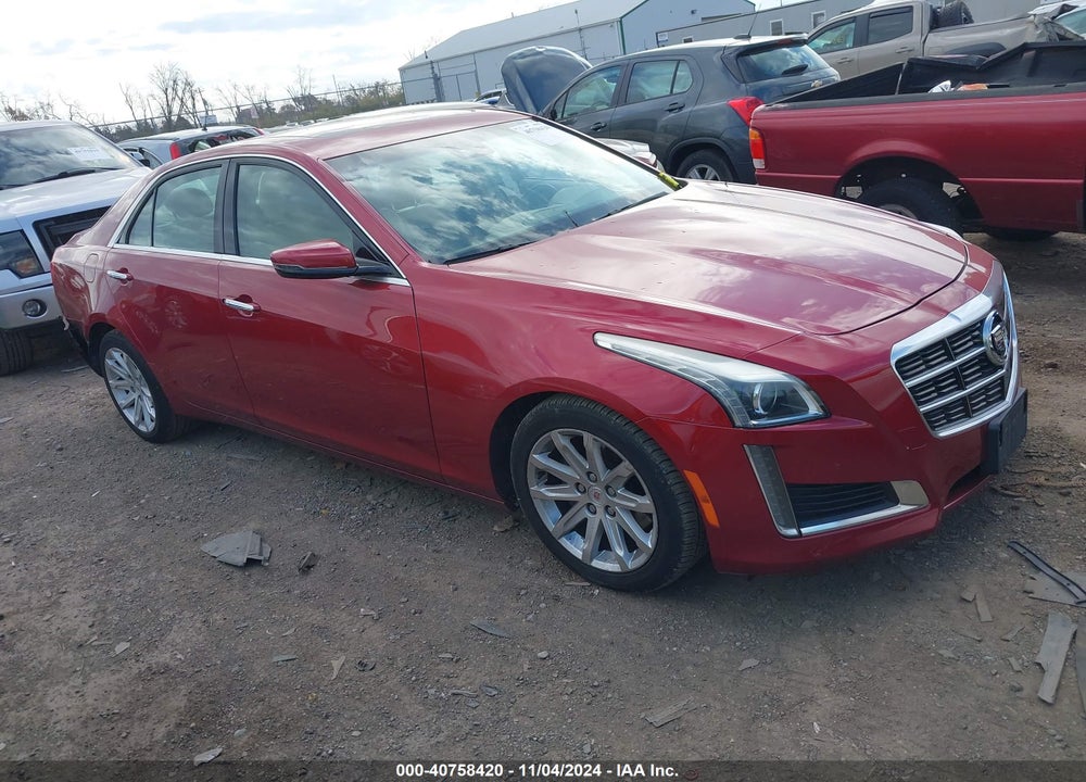 2014 CADILLAC CTS LUXURY VIN: 1G6AX5SX9E0124866
