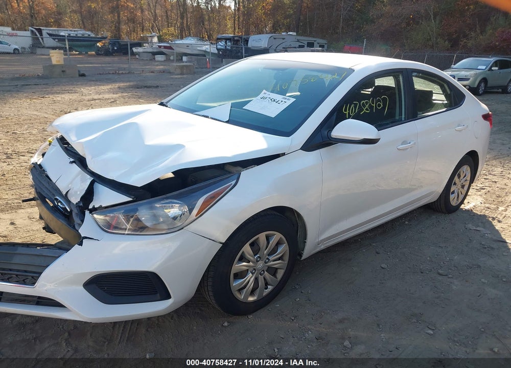 2018 HYUNDAI ACCENT SE VIN: 3KPC24A3XJE011894