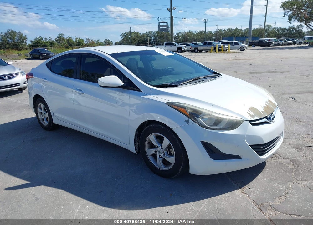 2015 HYUNDAI ELANTRA SE VIN: 5NPDH4AE2FH629136