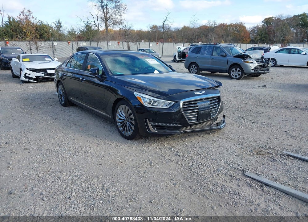 2017 GENESIS G90 3.3T PREMIUM VIN: KMHG34JA3HU033322