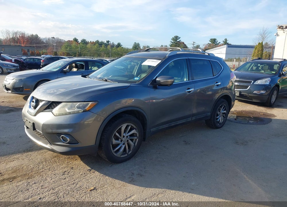 2015 NISSAN ROGUE SL VIN: 5N1AT2MV0FC807909