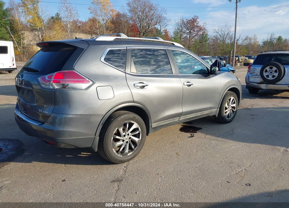 2015 NISSAN ROGUE SL VIN: 5N1AT2MV0FC807909