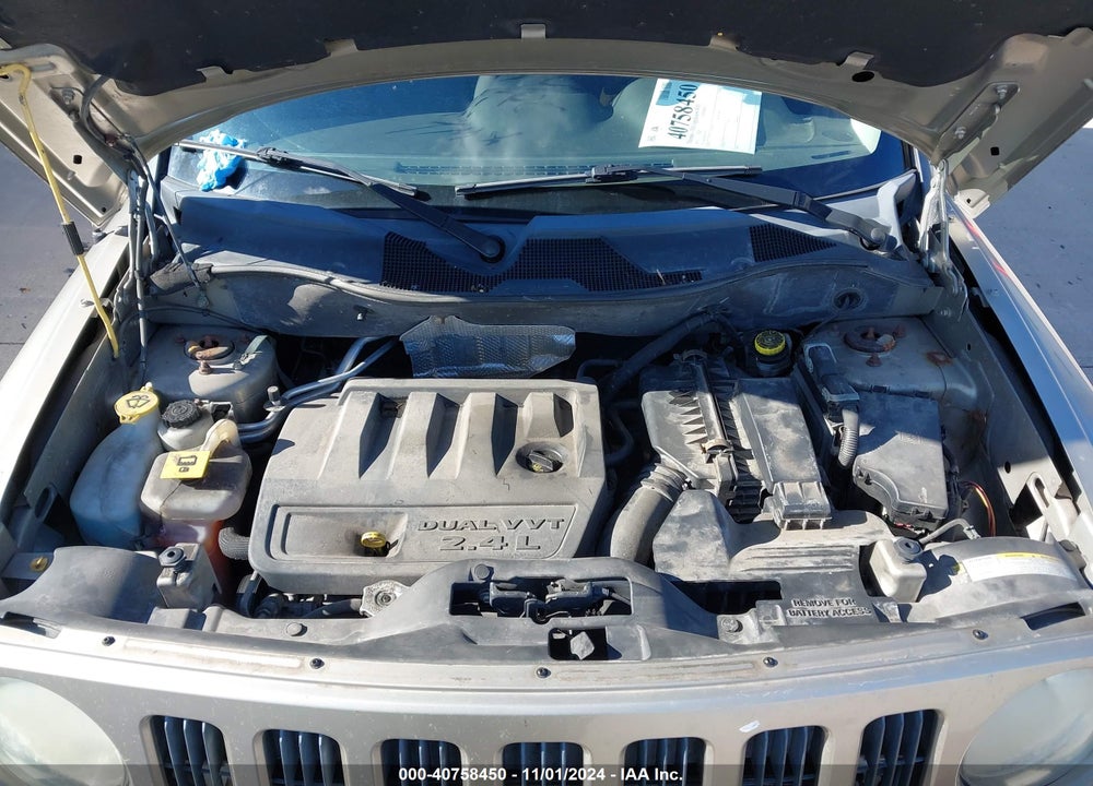 2009 JEEP PATRIOT SPORT VIN: 1J4FT28B59D195435