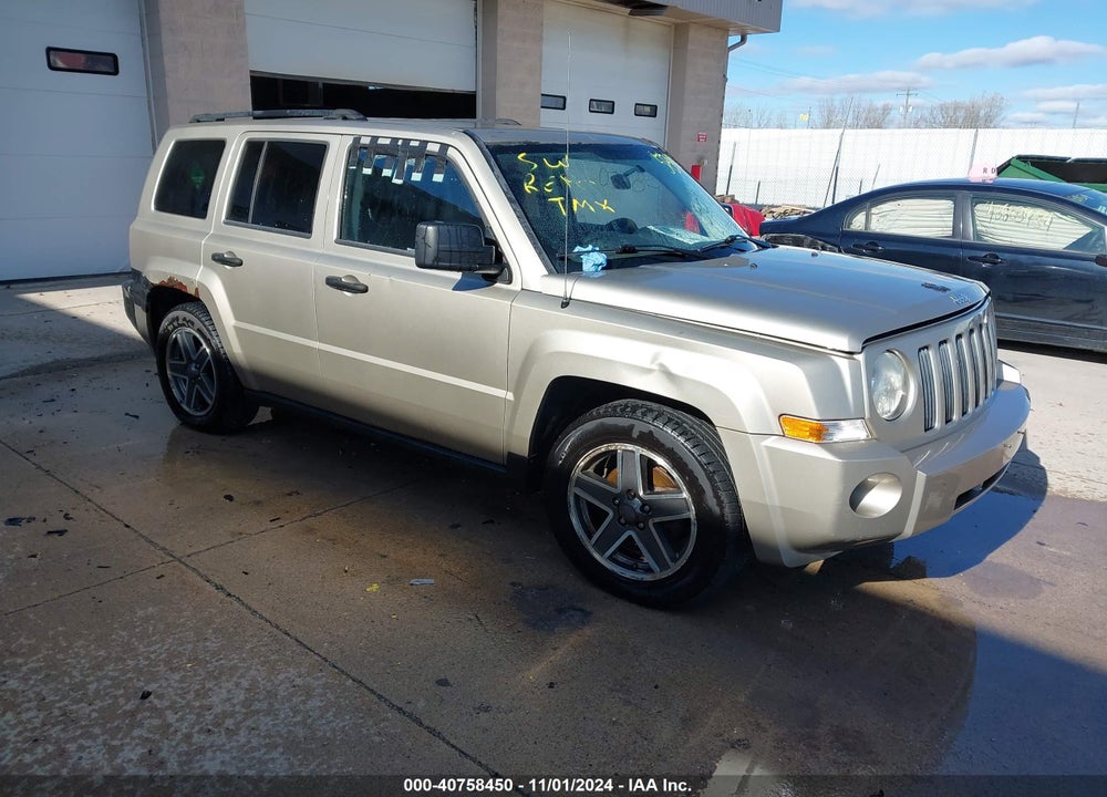 2009 JEEP PATRIOT SPORT VIN: 1J4FT28B59D195435