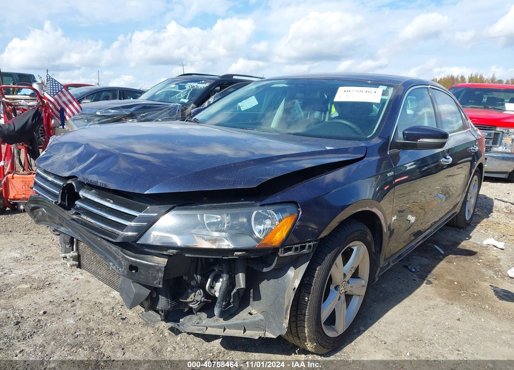 2014 VOLKSWAGEN PASSAT 1.8T WOLFSBURG EDITION VIN: 1VWAT7A31EC058974