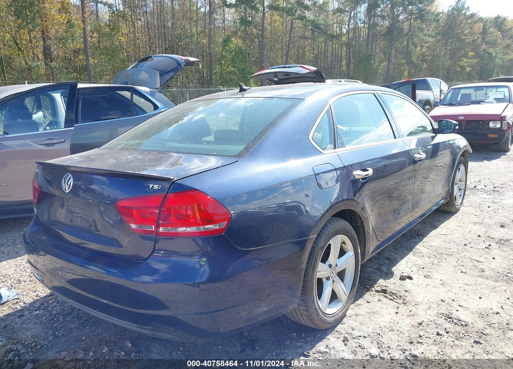 2014 VOLKSWAGEN PASSAT 1.8T WOLFSBURG EDITION VIN: 1VWAT7A31EC058974