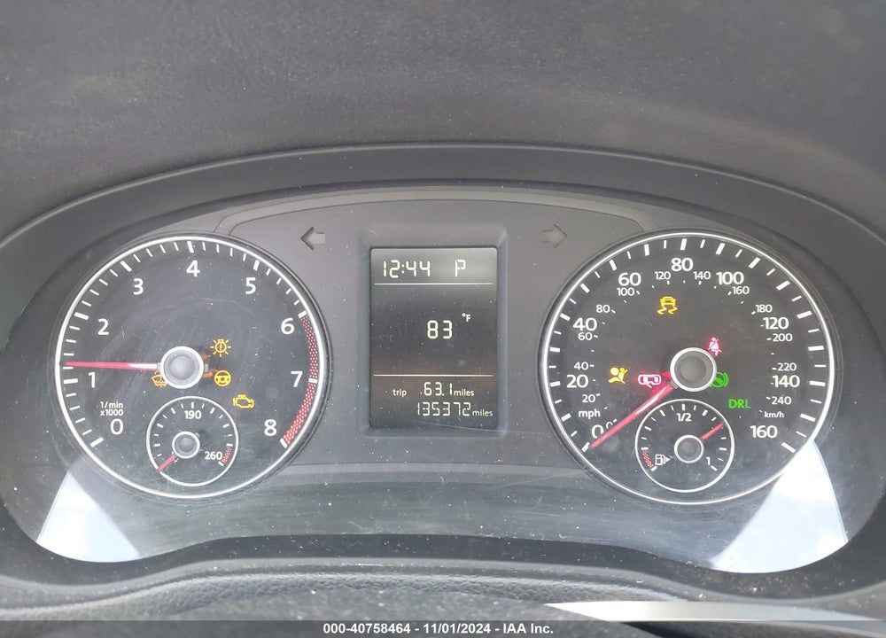 2014 VOLKSWAGEN PASSAT 1.8T WOLFSBURG EDITION VIN: 1VWAT7A31EC058974