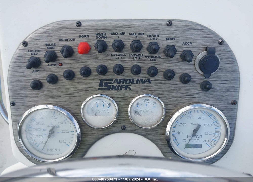 2016 CAROLINA SKIFF OTHER VIN: EKH4K135A616