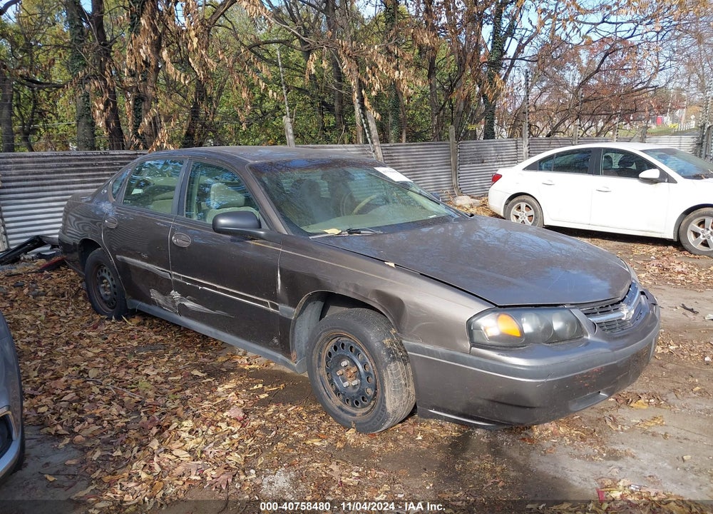 2002 CHEVROLET IMPALA VIN: 2G1WF52E929117771