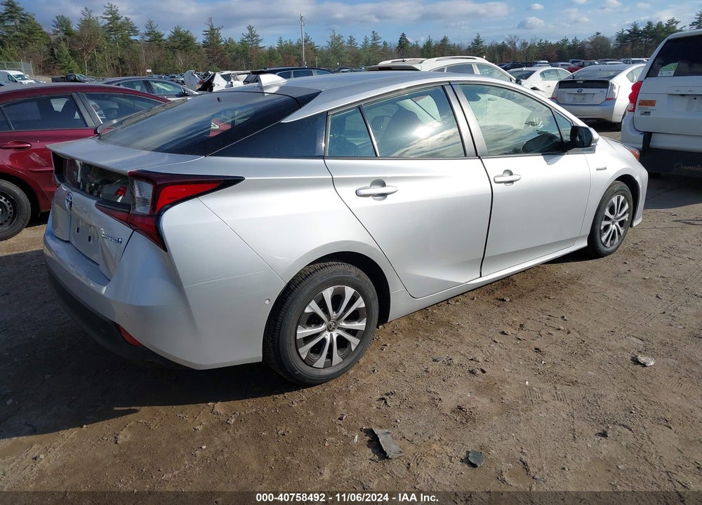 2022 TOYOTA PRIUS LE AWD-E VIN: JTDL9MFU5N3034199