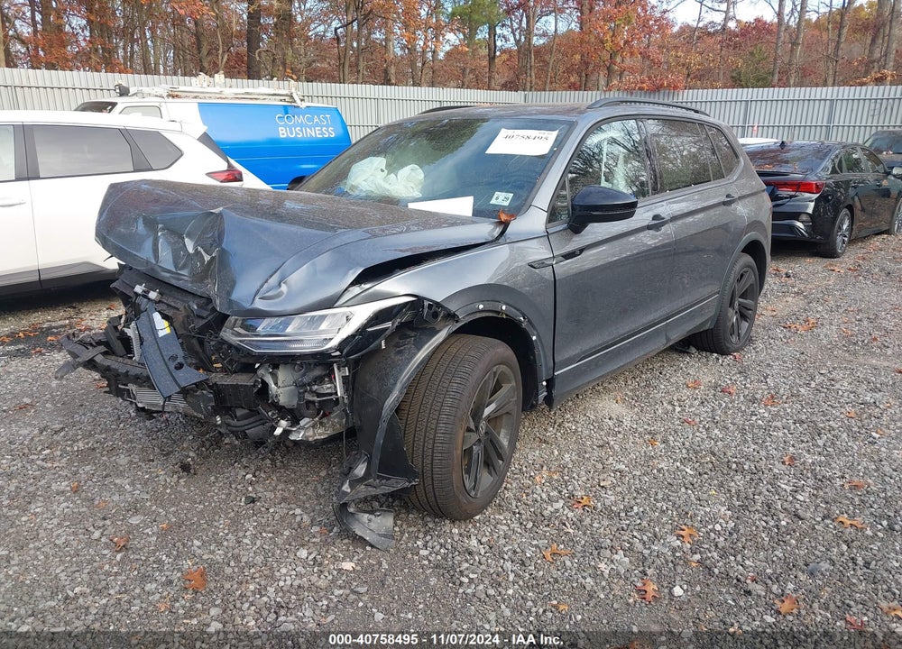 2024 VOLKSWAGEN TIGUAN 2.0T SE R-LINE BLACK VIN: 3VV8B7AX3RM112370