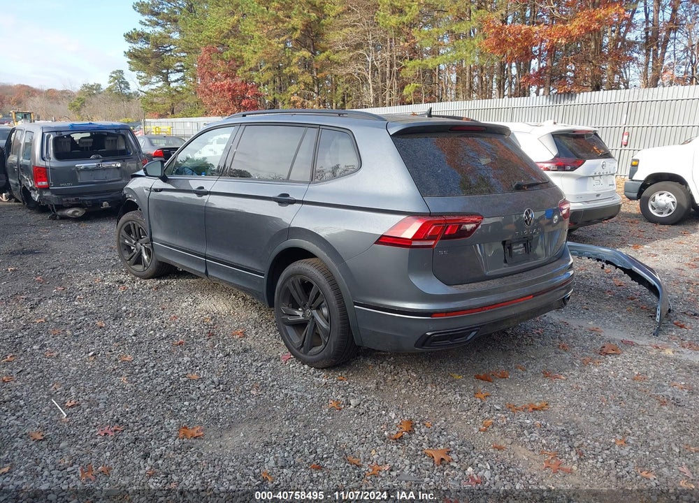 2024 VOLKSWAGEN TIGUAN 2.0T SE R-LINE BLACK VIN: 3VV8B7AX3RM112370