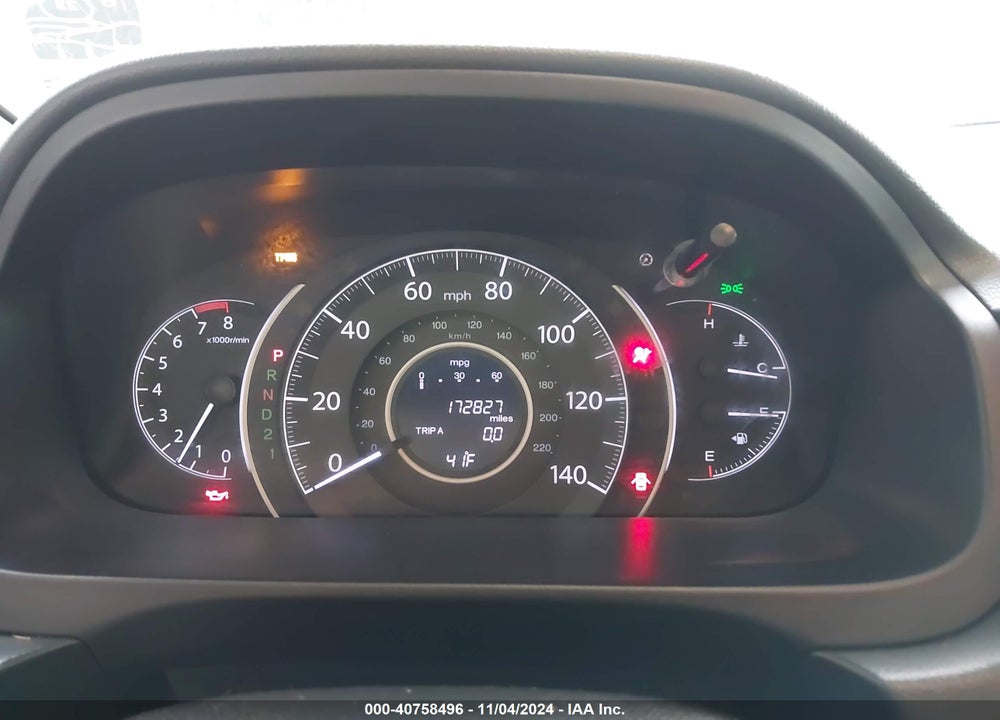 2013 HONDA CR-V LX VIN: 2HKRM4H38DH620329