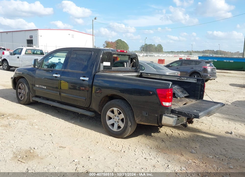 2005 NISSAN TITAN LE VIN: 1N6BA07A55N573181