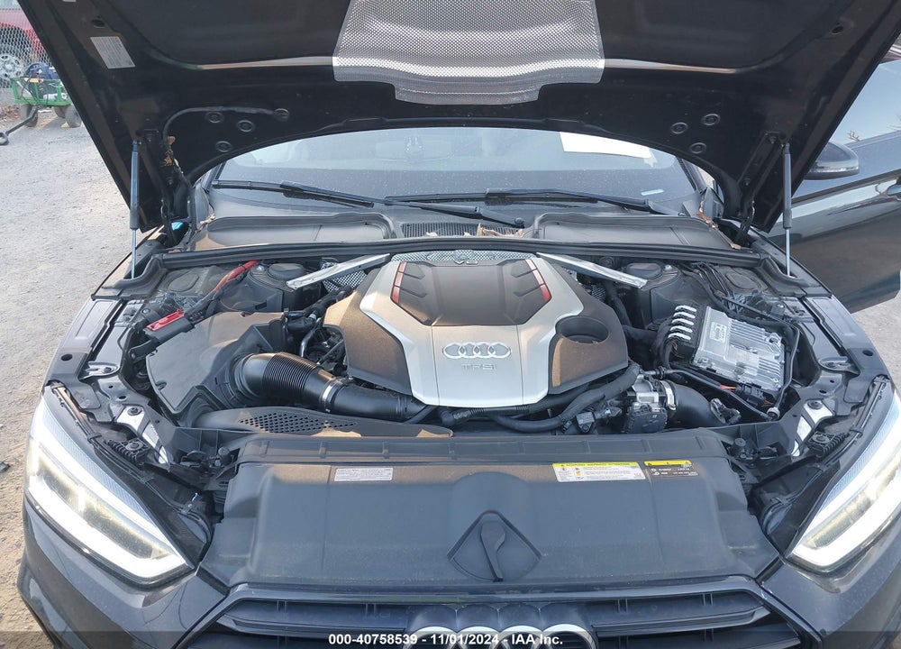 2019 AUDI S5 3.0T PREMIUM VIN: WAUB4CF54KA052517