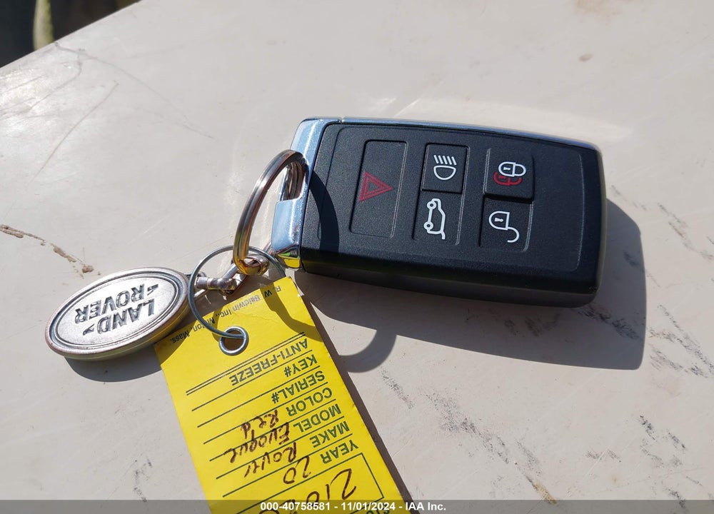 2020 LAND ROVER RANGE ROVER EVOQUE S VIN: SALZJ2FX1LH114611