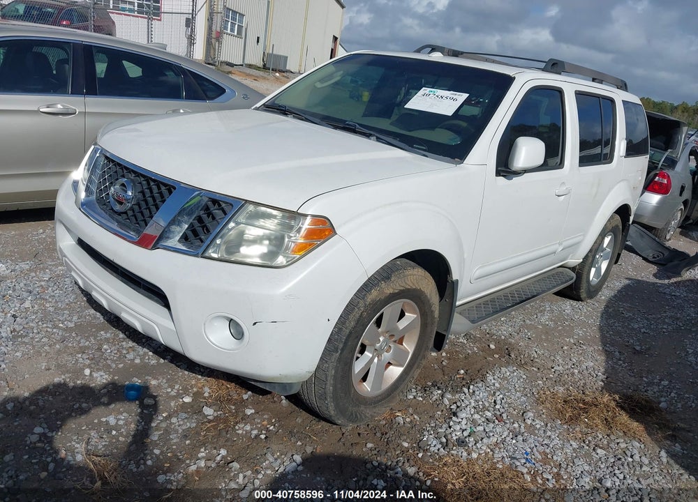 2008 NISSAN PATHFINDER SE VIN: 5N1AR18U58C627984