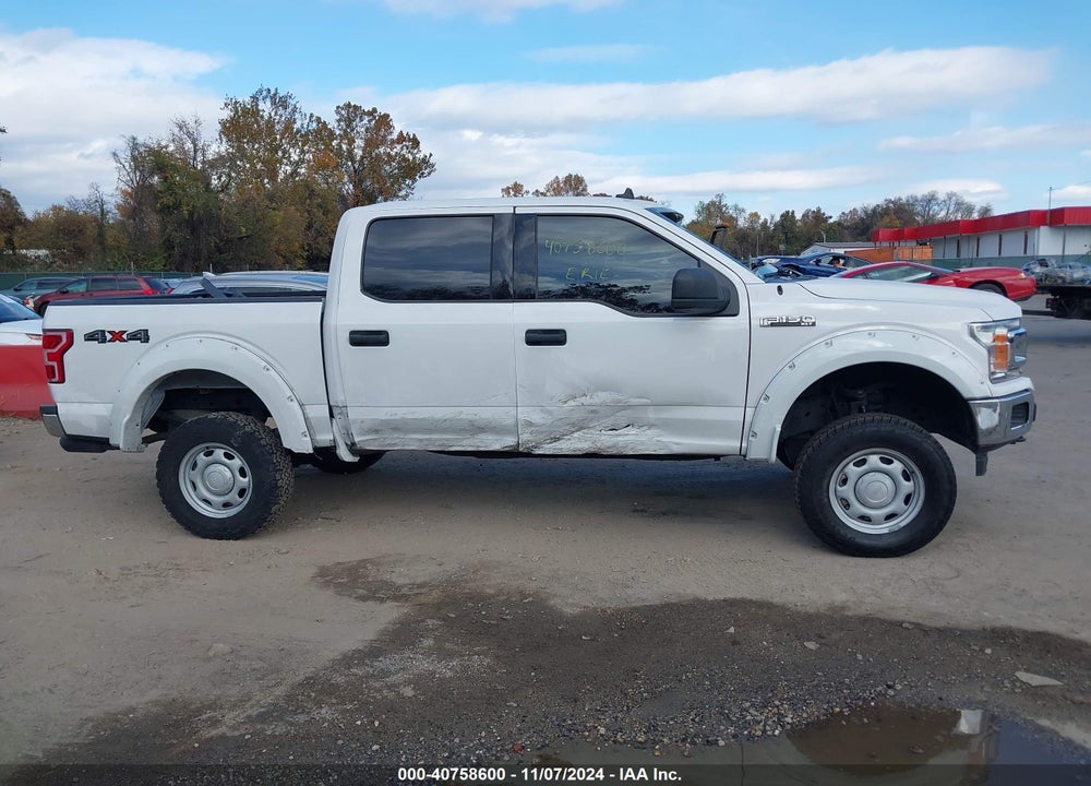 2020 FORD F-150 XLT VIN: 1FTEW1E44LFB36154