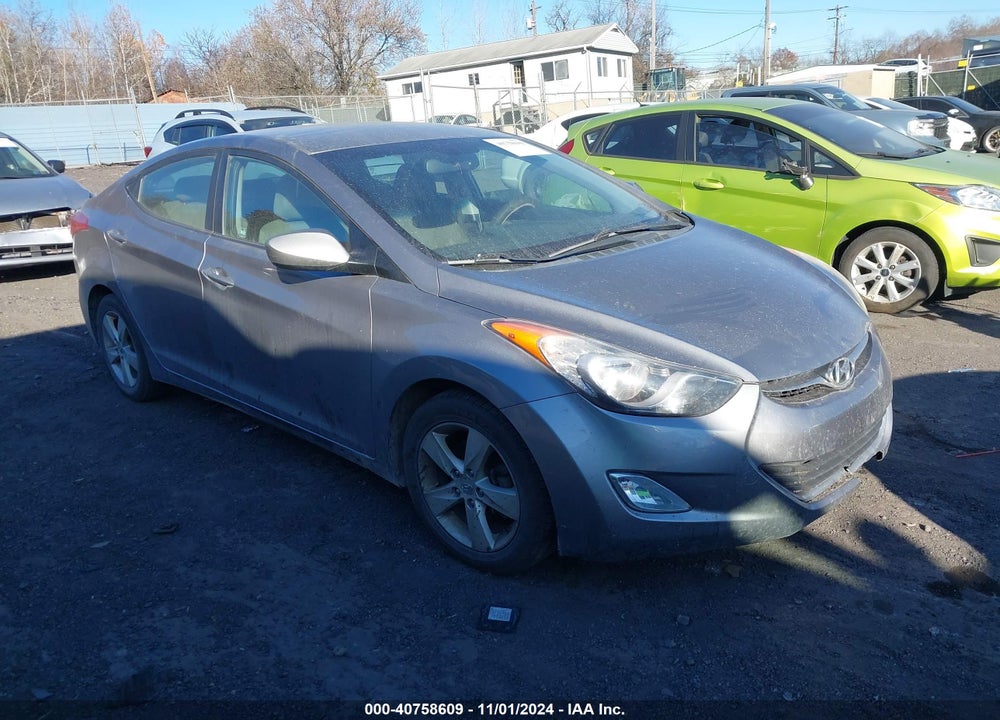 2013 HYUNDAI ELANTRA GLS VIN: KMHDH4AE3DU607306