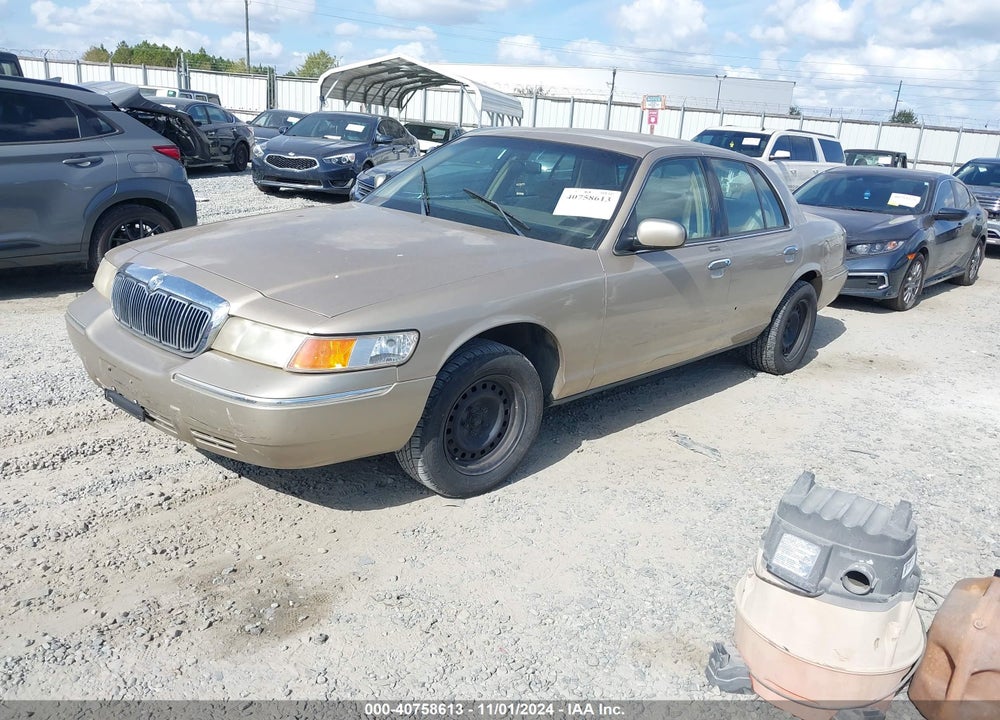 1999 MERCURY GRAND MARQUIS GS VIN: 2MEFM74W5XX695530