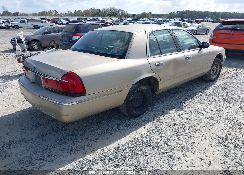 1999 MERCURY GRAND MARQUIS GS VIN: 2MEFM74W5XX695530