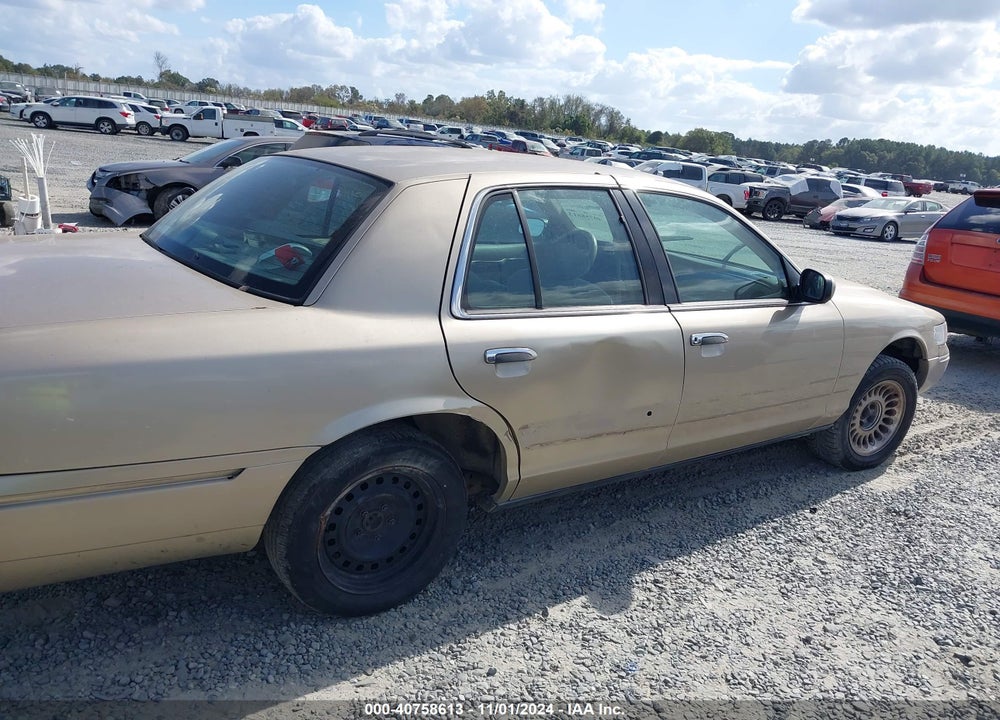 1999 MERCURY GRAND MARQUIS GS VIN: 2MEFM74W5XX695530