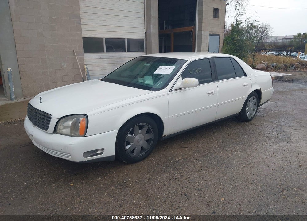 2005 CADILLAC DEVILLE LIVERY VIN: 1G6KD54Y55U240609