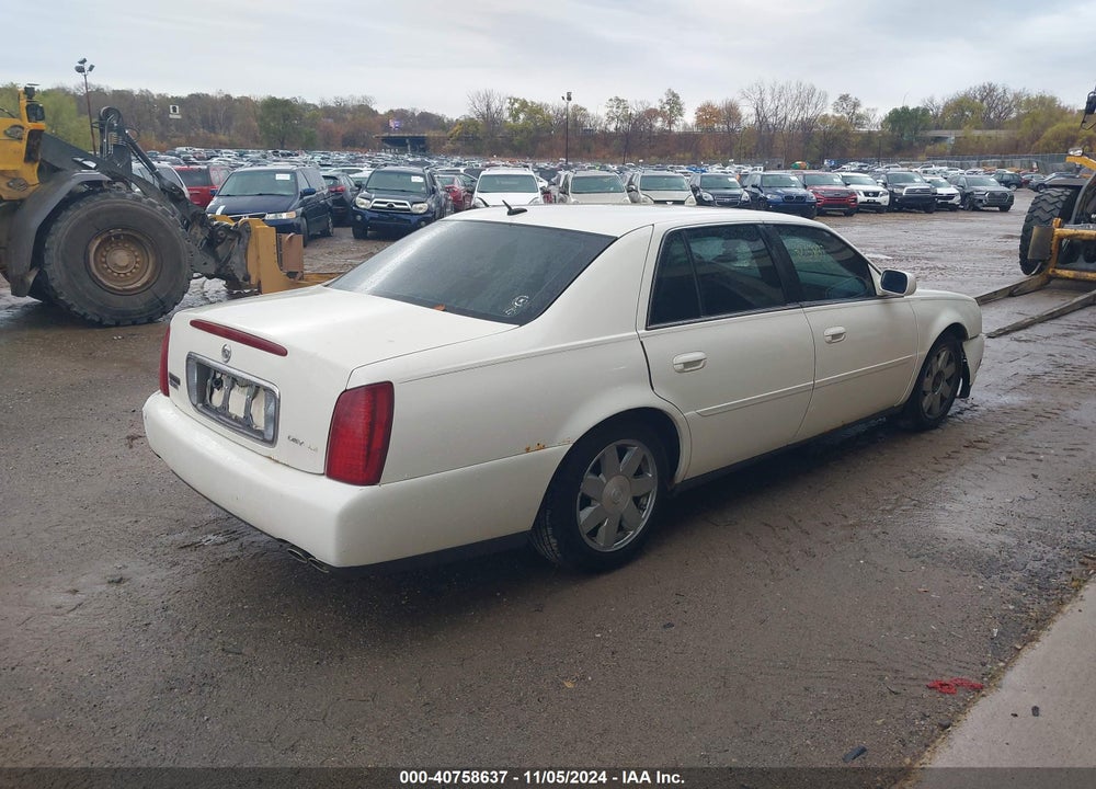 2005 CADILLAC DEVILLE LIVERY VIN: 1G6KD54Y55U240609