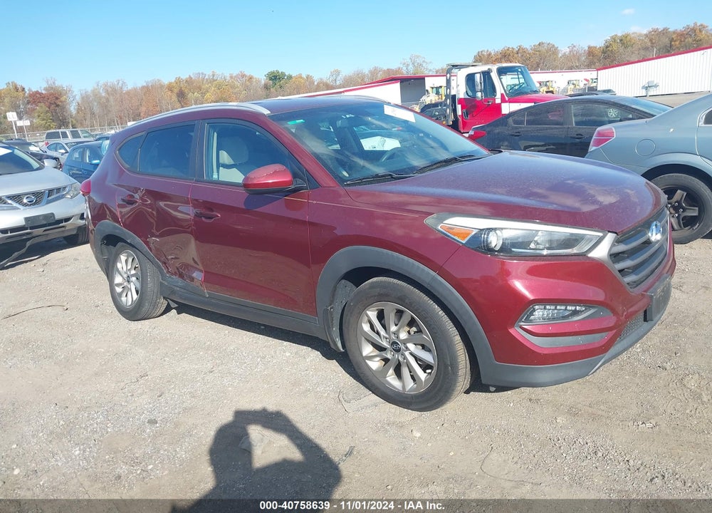 2016 HYUNDAI TUCSON SE VIN: KM8J33A40GU205606