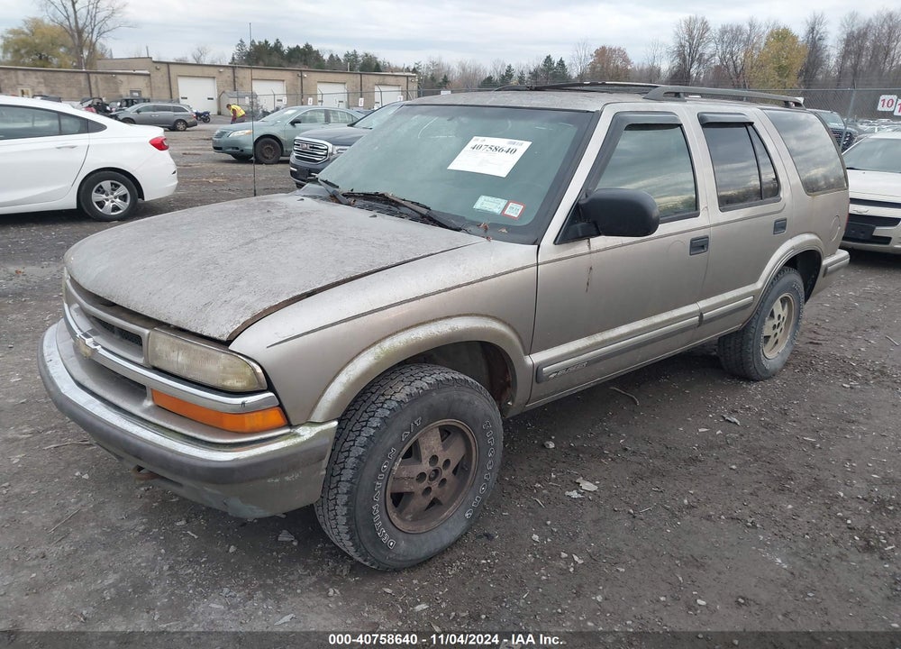 2000 CHEVROLET BLAZER LT VIN: 1GNDT13WXY2242526