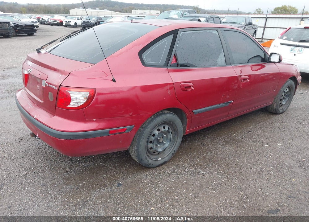 2005 HYUNDAI ELANTRA GLS/GT VIN: KMHDN56D65U174029