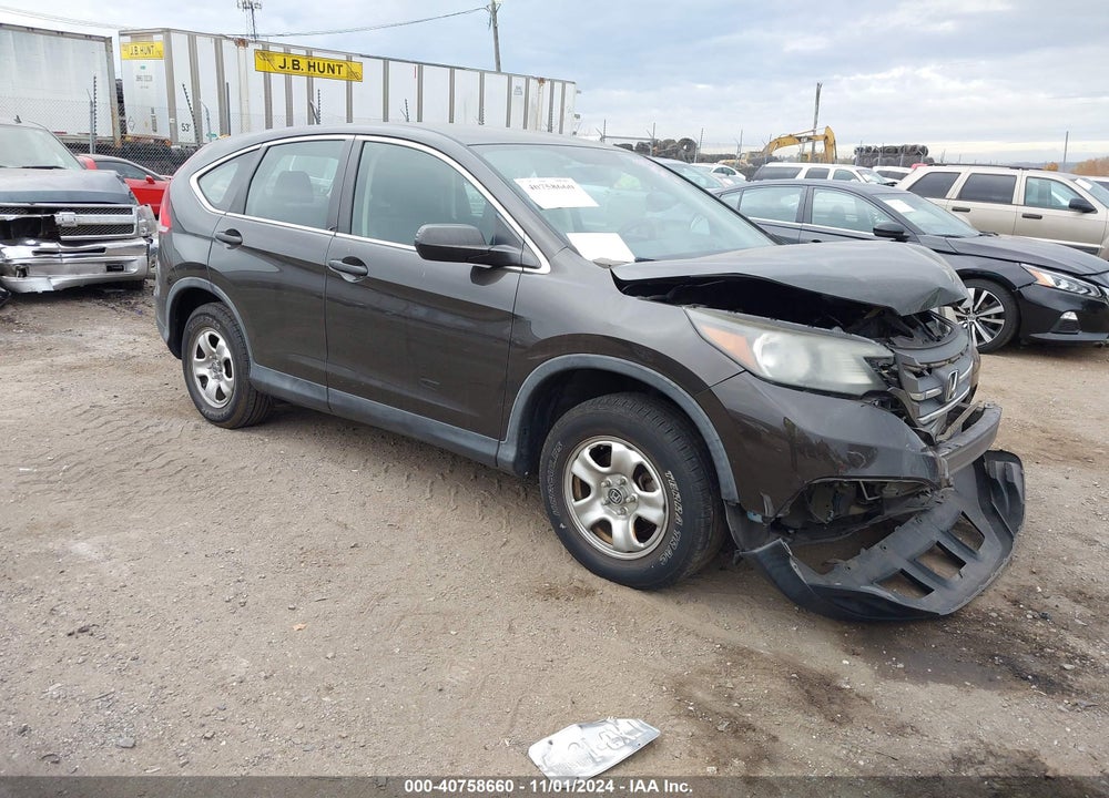 2013 HONDA CR-V LX VIN: 5J6RM3H36DL025575