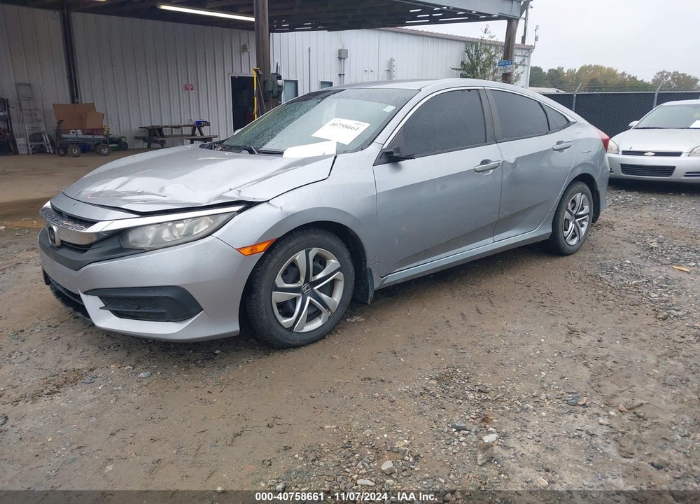 2016 HONDA CIVIC VIN: 19XFC2F50GE050138