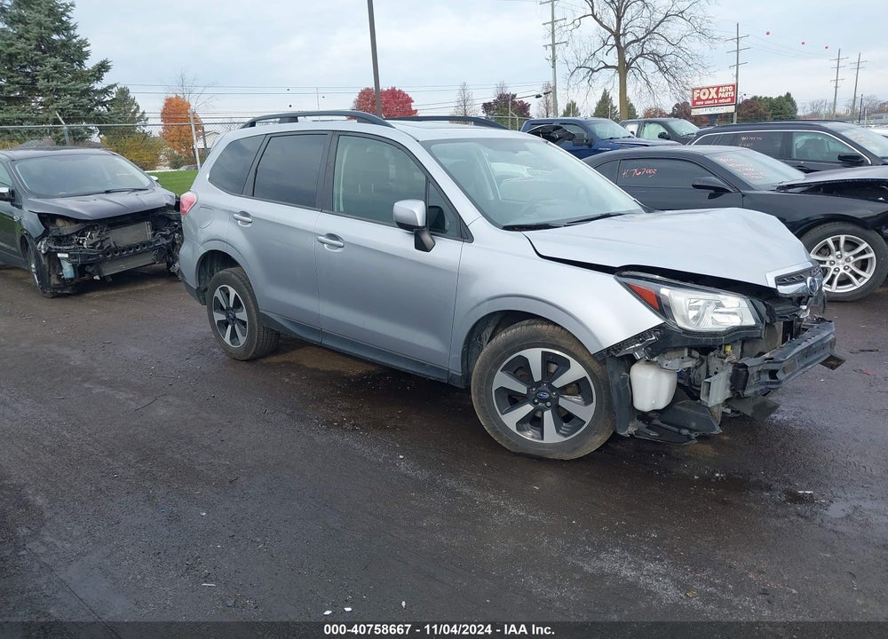 2018 SUBARU FORESTER 2.5I PREMIUM VIN: JF2SJAEC1JH468614