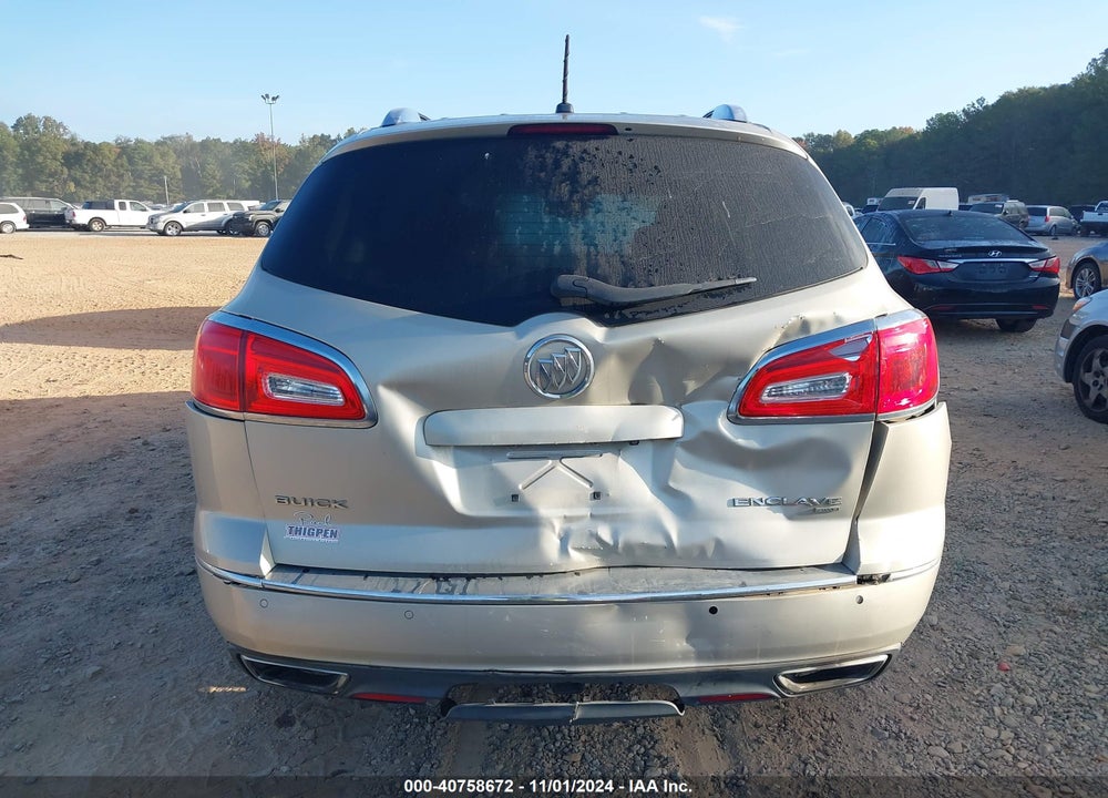 2015 BUICK ENCLAVE LEATHER VIN: 5GAKVBKD8FJ194478