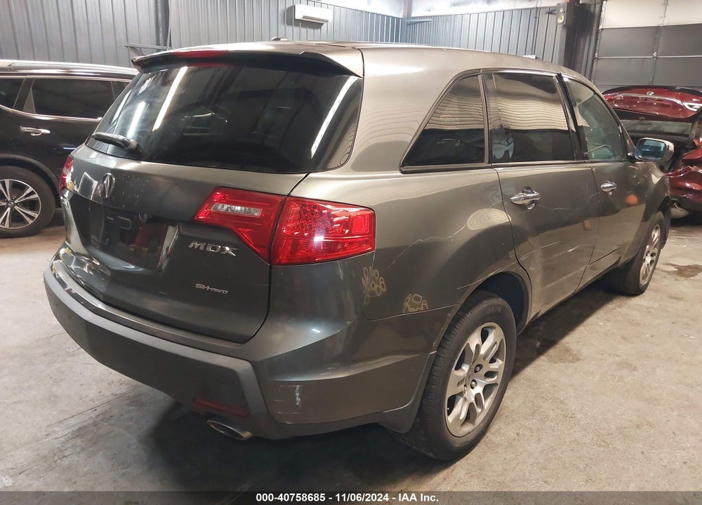 2008 ACURA MDX TECHNOLOGY PACKAGE VIN: 2HNYD28318H520260