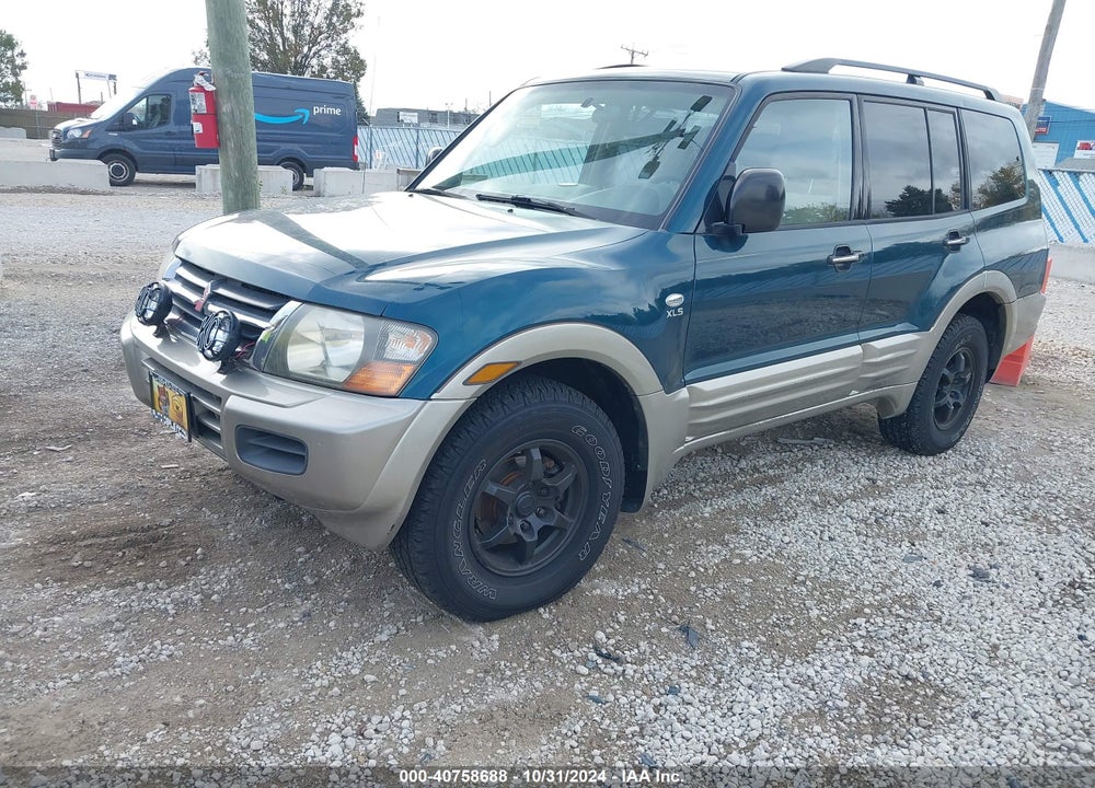 2002 MITSUBISHI MONTERO XLS VIN: JA4MW31RX2J003476