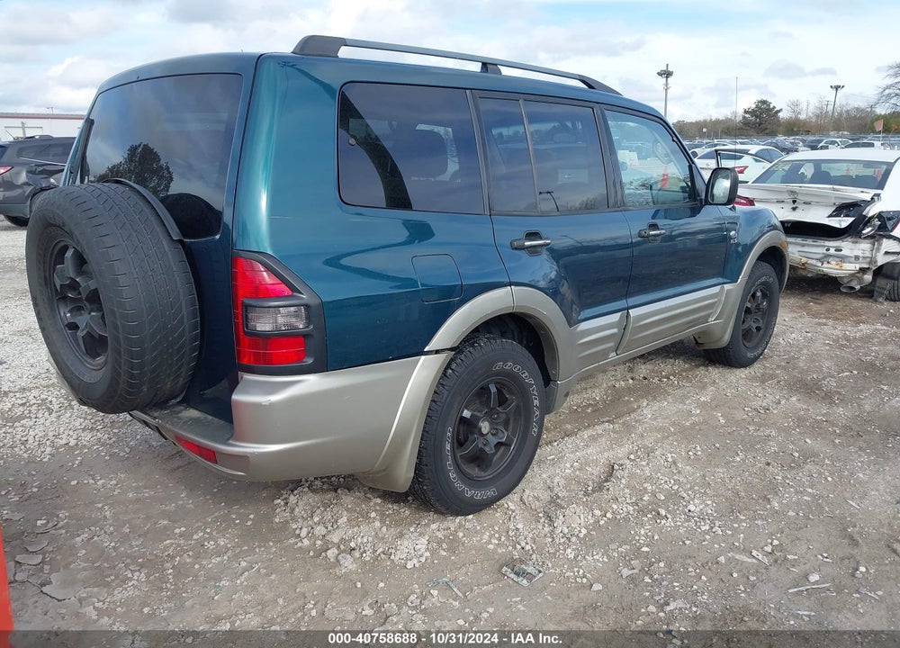 2002 MITSUBISHI MONTERO XLS VIN: JA4MW31RX2J003476