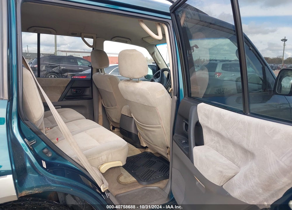 2002 MITSUBISHI MONTERO XLS VIN: JA4MW31RX2J003476