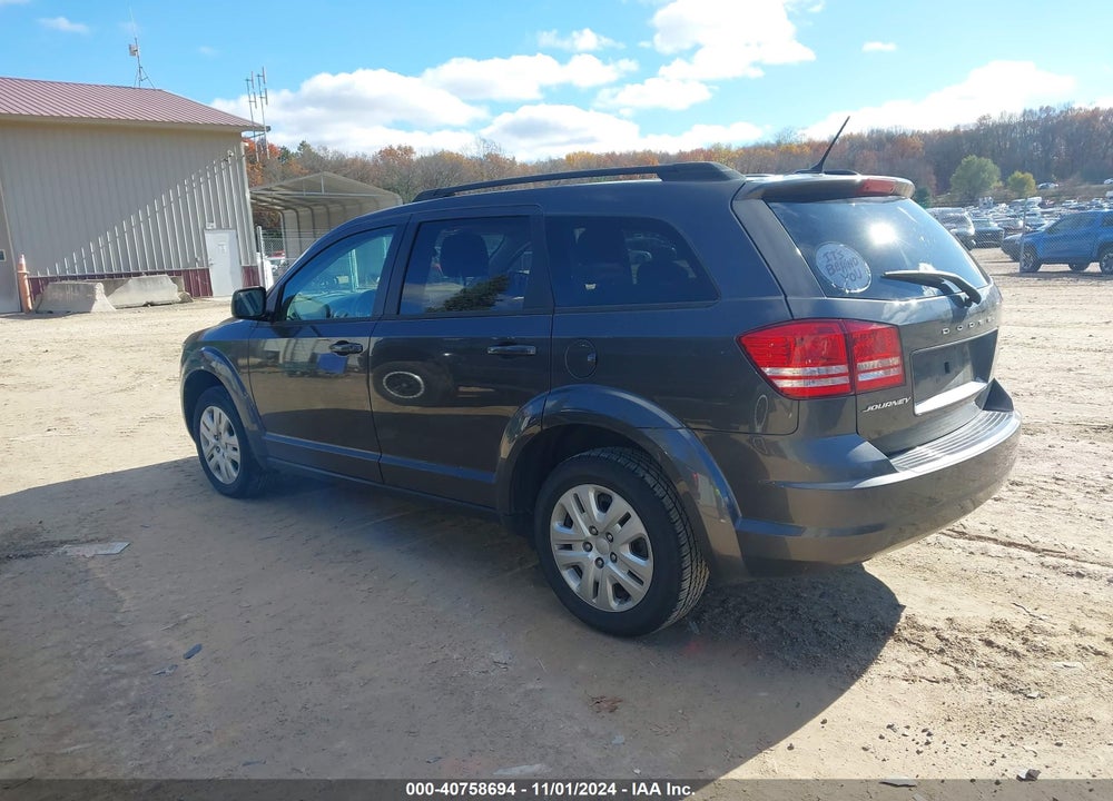 2018 DODGE JOURNEY SE VIN: 3C4PDCABXJT195792