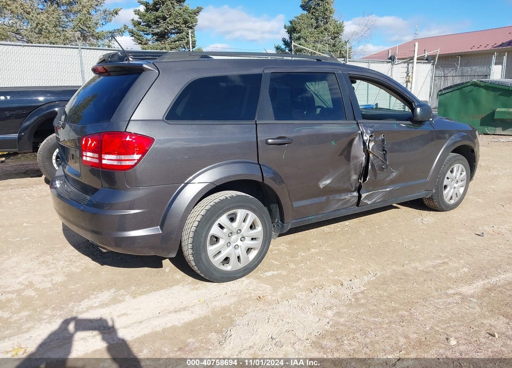 2018 DODGE JOURNEY SE VIN: 3C4PDCABXJT195792