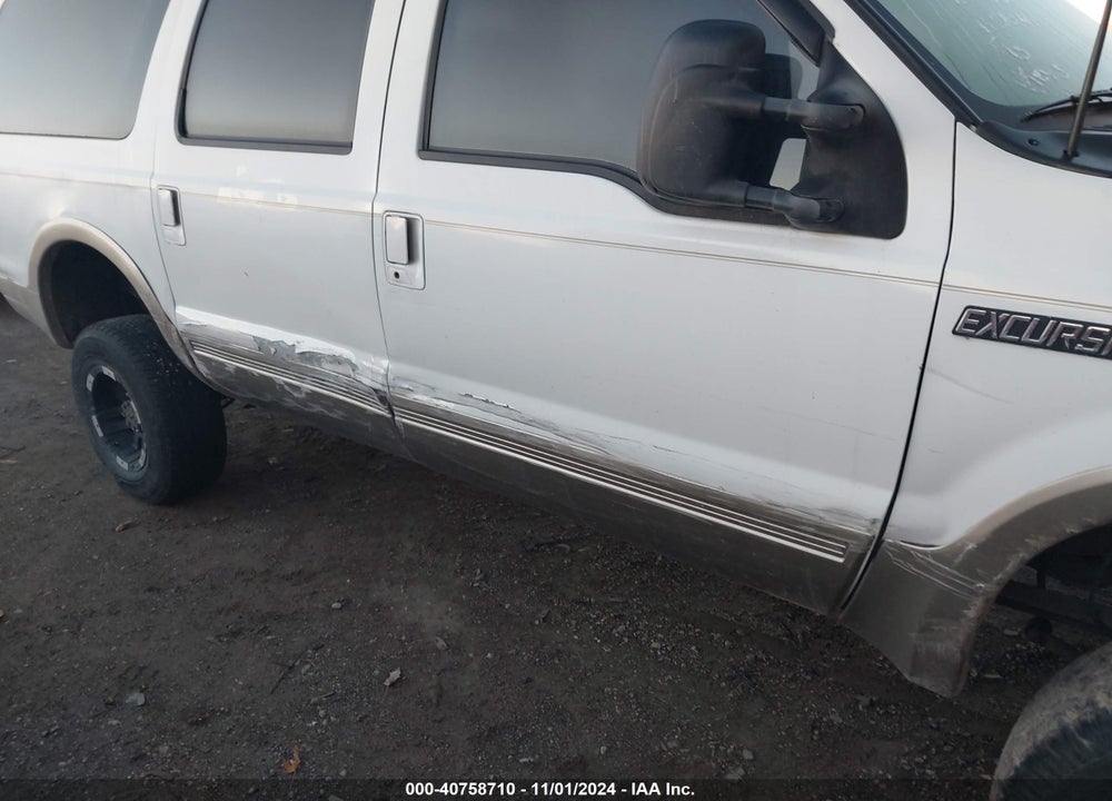 2000 FORD EXCURSION LIMITED VIN: 1FMNU43S5YEC70415