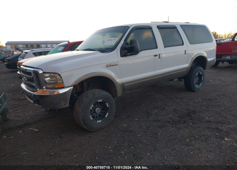 2000 FORD EXCURSION LIMITED VIN: 1FMNU43S5YEC70415