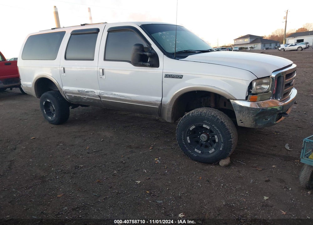 2000 FORD EXCURSION LIMITED VIN: 1FMNU43S5YEC70415